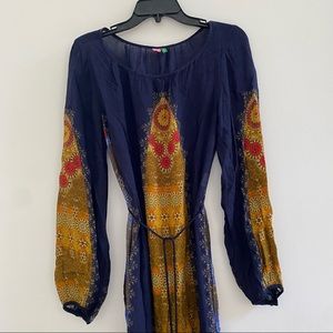 Farm Rio Cover Up Belted Dress